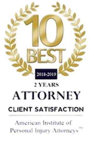 10 Best 2018-2019 / Attorney Client Satisfaction - Badge